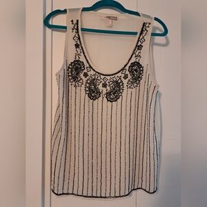 Beaded Tank Top